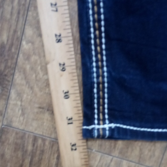 Rock Revival Women's 26 Straight Blair Embellished Faux Leather NWT - Picture 12 of 12